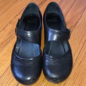 Dansko Black Mary Janes